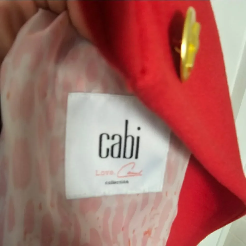 CAbi gold bow sz